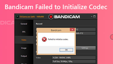 Bandicam Codec konnte nicht initialisiert werden - So behebt es