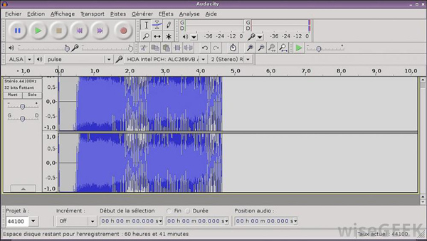 convert flac to wav with audacity